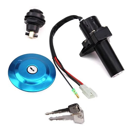 Ignition Switch & Tank Cap Yamaha YBR125 Carb Models