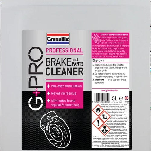 Granville G+PRO Brake Cleaner 5L Refill