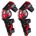 Knee Protection Safety Guard Pads, Hinged � Red