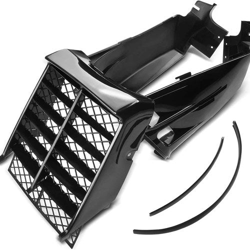 Black Tank Side Covers & Radiator Shrouds Yamaha YFZ350 Banshee 1987-2006