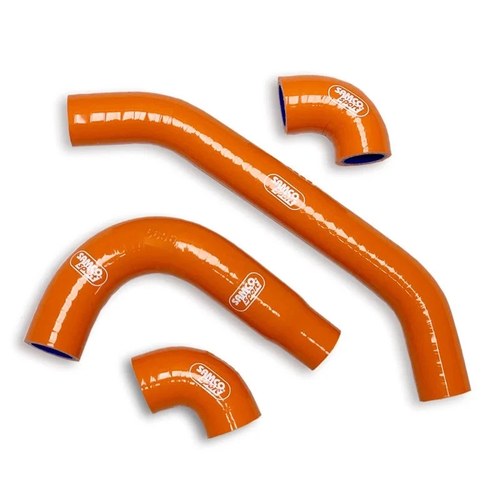 Samco Orange 4 Piece Hose Kit Gas EC/EX 250/300 2024-2026, MC250 2024-2026