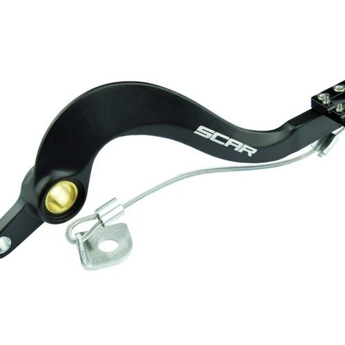 Scar Rear Brake Pedal Yamaha YZ450F 10-23, YZ450FX 16-23, WR450F 12-23