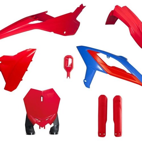 R-TECH BLUE/RED Plastic KIT/6 Beta RX300 2023-2024