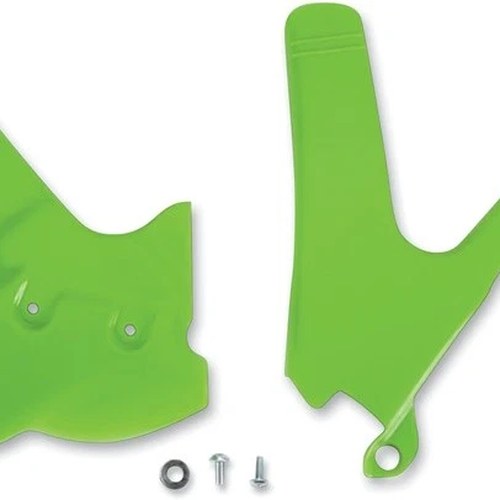UFO Frame Guards KX Green for Kawasaki KDX200 1995-2006 for Kawasaki KDX200
