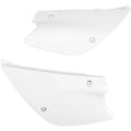 UFO Side Panels White KA03714047 for Kawasaki KX85/KX80