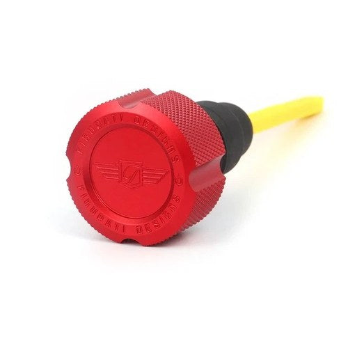 Figurati Designs Performance Magnetic Oil Dipstick Knurled Red #FDP01-TCKN-R