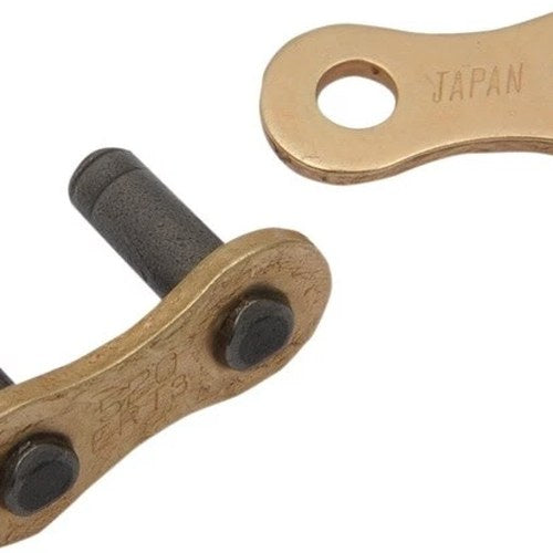 Did 520 ERT3 Series Motocross Chain ZJ Rivet-Type Master Link Gold