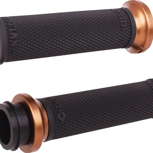 Odi Ruffian Grips Black/Bronze #V30HTWB-R Harley Davidson