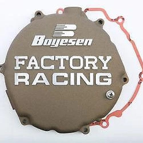 Clutch Cover 05-07 KX250, Boyesen CC-12CM Magnesium, Kawasaki