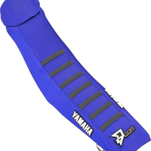 Dcor Ribbed Seat Cover Blue/Blue/Gray for Yamaha YZ125/YZ250/YZ250X