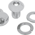 Mustang Solo Seat Side Mount Bolts 1/2"-13 Chrome