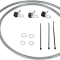 DS Braided Brake Line Kit Front Harley FLST/FLSTC/FLSTCI/FLSTF/FLSTFI/FLSTI