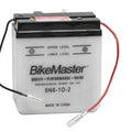 BikeMaster Standard Battery 6N6-1D-2 fits Kawasaki KE100/KE175/KM100/KS125