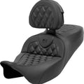 Saddlemen RoadSofa LS/CF Seat With Backrest #284901 Harley Davidson