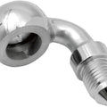 DS 3/8" 10mm x AN-3 Male Banjo 90 Degree Chrome