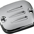 DS Grooved Front Brake Master Cylinder Reservoir Cover Kit Harley Davidson