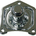 HardDrive Direct Starter Button Chrome #19-0401 Harley Davidson