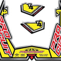 Pro Circuit Replacement Sticker for Pro Circuit 2009-2010 T-4 Muffler