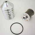 HardDrive Billet Reusable Oil Filter Chrome #EM-0018 Harley Davidson