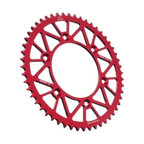 JT Racelite Aluminum Rear Sprocket 52T Red #JTA210.52RED for Honda/Beta
