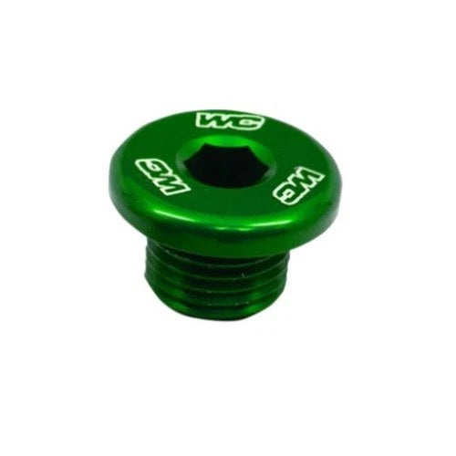 Works Connection Radiator Plug Green #24-633 for Honda/Kawasaki