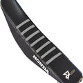 Dcor Ribbed Seat Cover Black/Black/Gray #30-10-082 for Honda CRF110F 2019-2023