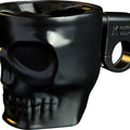 Kruzer Kaddy Skull Bar Mount Cup Holder Black