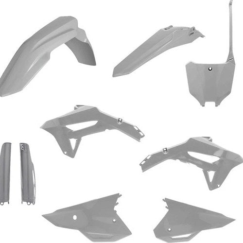 Acerbis Full Plastics Kit Gray #2858920011 for Honda CRF450R/CRF250R 4-Stroke