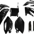 UFO Complete Plastics Kit Black for Honda CRF250R 4-Stroke 2004-2005