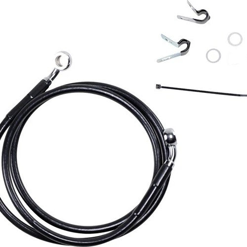 DS Vinyl Brake Line Kit Front +8" Harley Davidson Sportster 883/1200 2004-2010