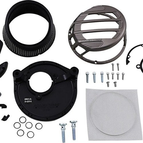 Arlen Ness Sidekick Air Cleaner Kit Titanium #81-308 Harley Davidson