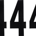 Factory Effex 6" Standard Numbers #4 Black 3-Pack