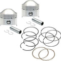 S&S 80" Piston Set 3-1/2" +.020" 8:1 Harley-Davidson Shovelhead 1979-1984