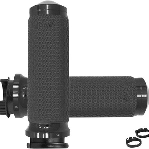 Avon Metric Memory Foam Grips Medium Black #MT-MF-63A-ANO