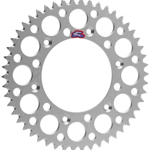 Renthal Sprocket Rear 55T 420 Ultralight Aluminum Silver #189U-420-55GRSI Honda