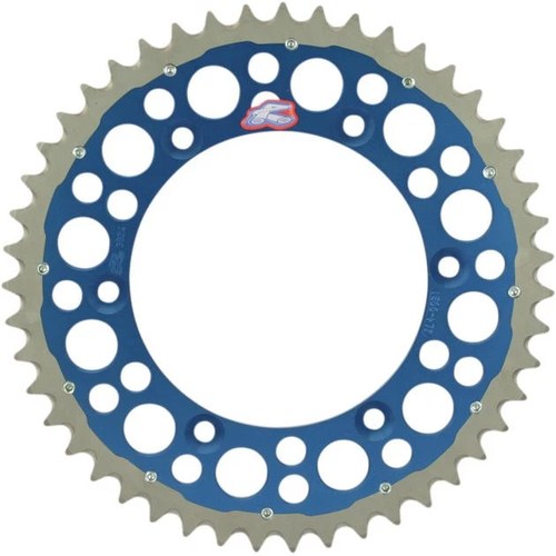 Renthal 520 TwinRing Rear Sprocket 48T Blue #2240-520-48GPBU