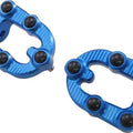 Arlen Ness MX Driver Footpegs Blue