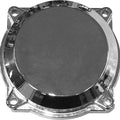 HardDrive Plain Carburetor Top Cover Chrome #38-124 Harley Davidson