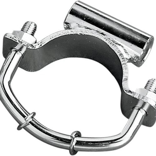 Drag Specialties Universal Front Seat U-Bracket Chrome