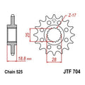 JT Front Sprocket 525 16T Aprilia/BMW RSV4/F800GS/RSV/Falco/Futura/Tuono R