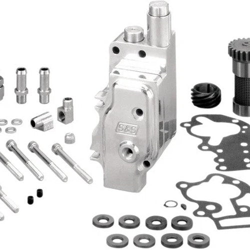 S&S Hvhp Oil Pump & Gear Kit With Universal Cover #31-6302 Harley Davidson