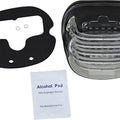 Custom Dyn. ProBeam Low Profile LED Taillight w/Bottom Window Smoke PB-TL-LPBW-S