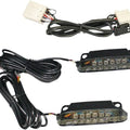 Custom Dynamics LED Light Bar for Air Wing Saddlebag Lid Rails Smoke #CD-LR-09-S