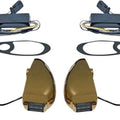 Custom Dynamics ProBeam LED Turn Signals Gold Smoke Harley Davidson Road Glide