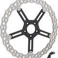 Arlen Ness Big Brake Jagged Floating Rotor Kit 15" Front Right Silver #300-042