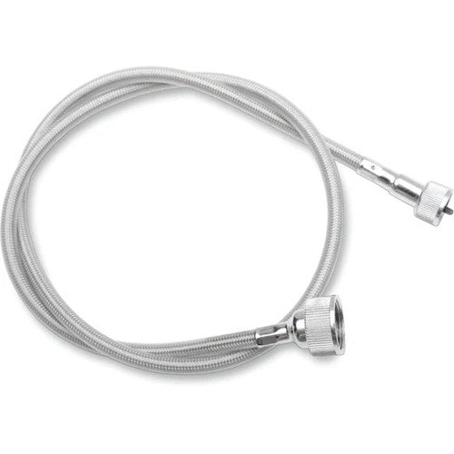 Drag Specialties Braided Speedometer Cable #173714 Harley Davidson