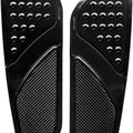 Accutronix Vintage Knurled Drilled Extended Floorboards Black Driver #FBF01-KDVB