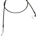 Magnum XR ABS Upper Front Brake Line Black Harley Davidson Road Glide/Road King