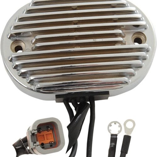 DS Premium Voltage Regulator Chrome #187003 Harley Davidson