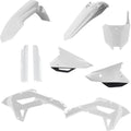 Acerbis Full Plastics Kit White/Black 2861801035 for Honda CRF450RX 2021-2022